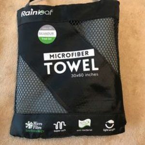Rain leaf Microfiber Towel